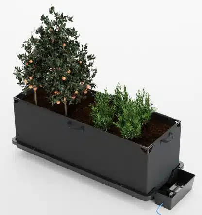 tray2grow slim living soil kit